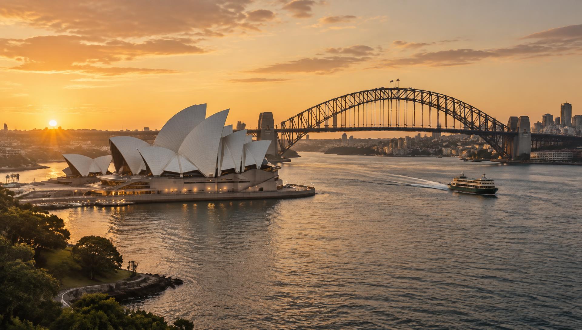 Sydney Harbour, Australia · location photograph